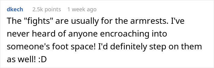 Man Thinks He Can Get Away With Stealing Woman&rsquo;s Legroom On Flight, Regrets It