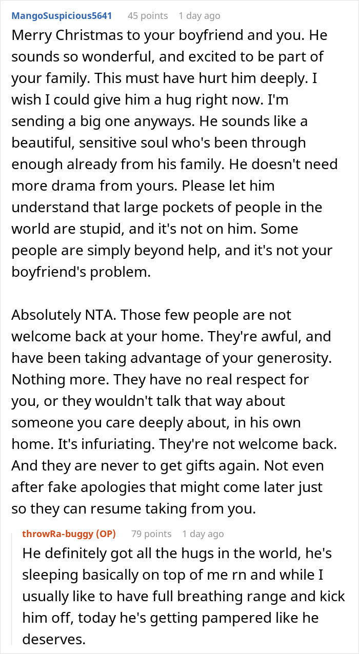 Men Take Back $100-Worth Of Gifts After Overhearing Homophobic Jokes, Family Goes Berserk