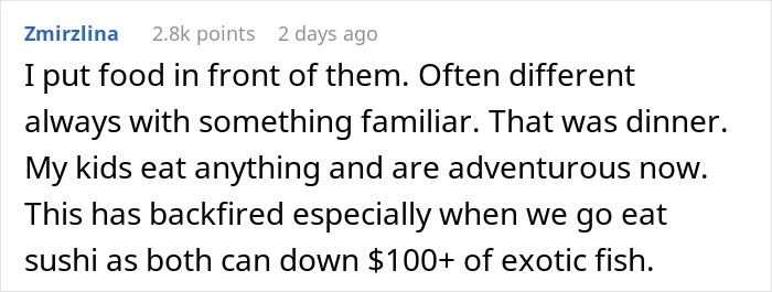 Dad Shares His Secret To Get Kids To Eat Everything, Internet Has Mixed Opinions