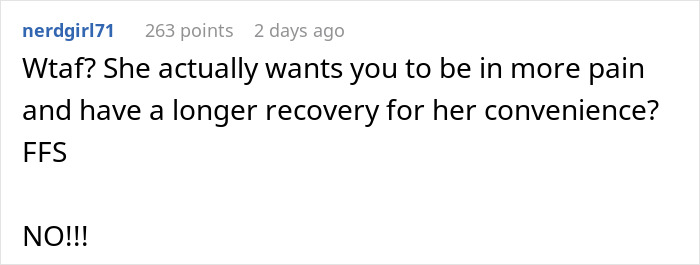 Woman Shares Her Delusional Parents Want Her To Have A C-Section So It Will Fit Their Plans