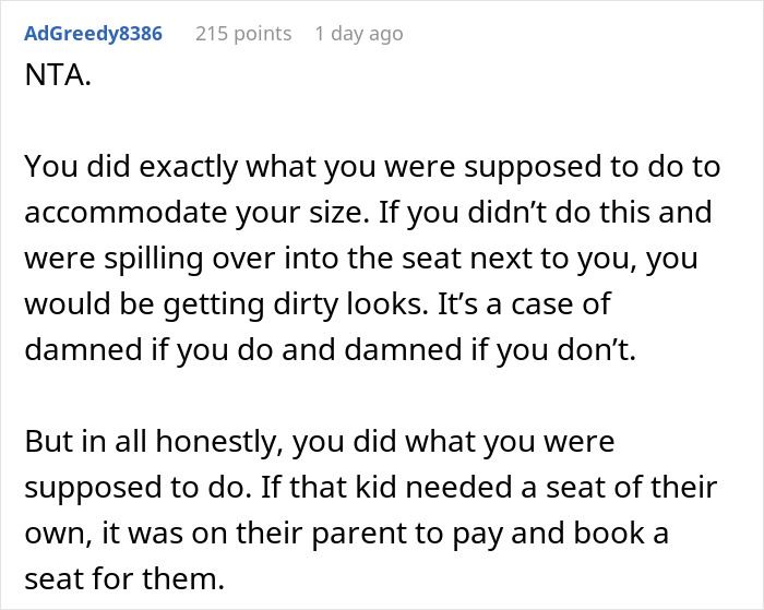 Mom Tries To Bully Obese Woman Out Of Her Second Plane Seat, Gets Humbled In Return