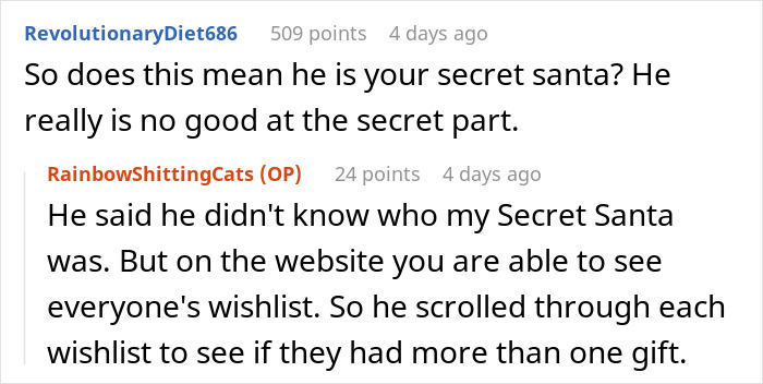 Woman Is Tired Of BIL Policing Secret Santa Exchange, Decides To 'Technically' Follow His Rules