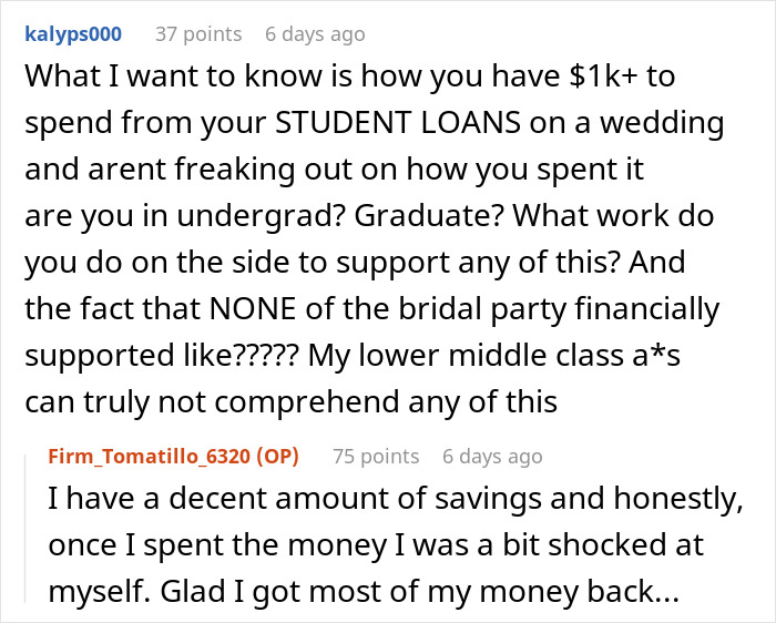 Bride 'Fires' Her Bridesmaid Who Paid For The Bachelorette Party, So She Cancels Everything