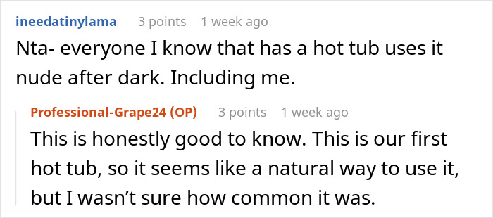 Couple Has A Hot Tub In Their Backyard And Uses It At Night Naked, Gets Told Off By Family 