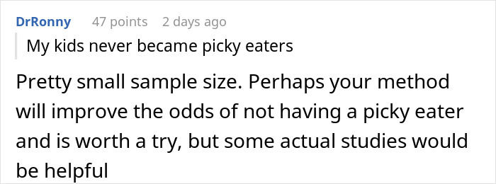Dad Shares His Secret To Get Kids To Eat Everything, Internet Has Mixed Opinions