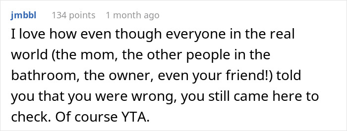 "Are You A Girl?": Woman Goes After A Boy In The Women's Bathroom, Is Surprised It Backfires "Are You A Girl?": Woman Goes After A Boy In The Women's Bathroom, Is Surprised It Backfires