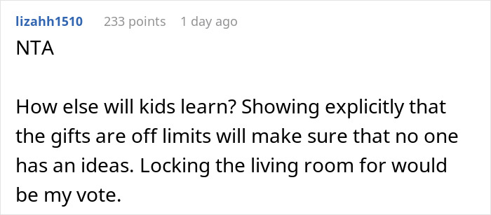 &ldquo;AITA For Suggesting We Lock Up The Christmas Presents After What My Niece Did Last Year?&rdquo;