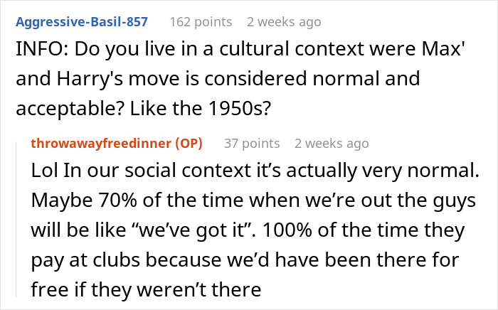 Woman Refuses To Let BF Pretend He Paid For Dinner To 'Save Face', Asks If She Was Wrong Woman Refuses To Let BF Pretend He Paid For Dinner To 'Save Face', Asks If She Was Wrong