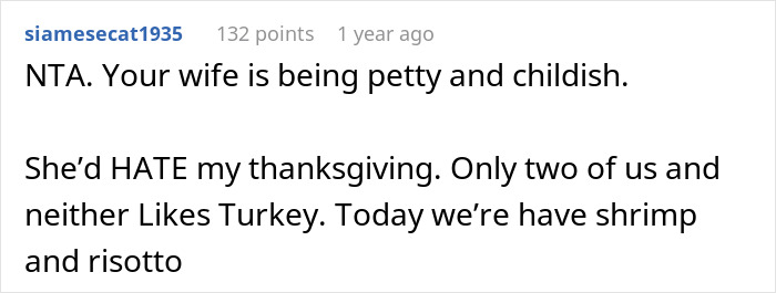 Man Breaks Wife&rsquo;s Kitchen Rules To Include Mom&rsquo;s Favorite Meal In Celebration, Family Drama Ensues