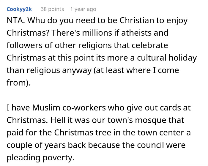 Man&rsquo;s Uncomfortable Gift Exchange With Devout Christian Ends In Worker Getting Fired