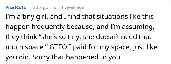 Man Thinks He Can Get Away With Stealing Woman&rsquo;s Legroom On Flight, Regrets It