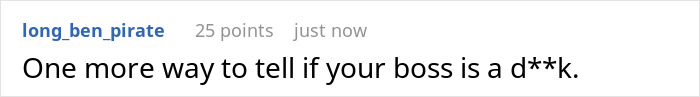 Boss Immaturely Threatens To Write Worker Up For Wearing A Sweater After Clocking Out Boss Immaturely Threatens To Write Worker Up For Wearing A Sweater After Clocking Out