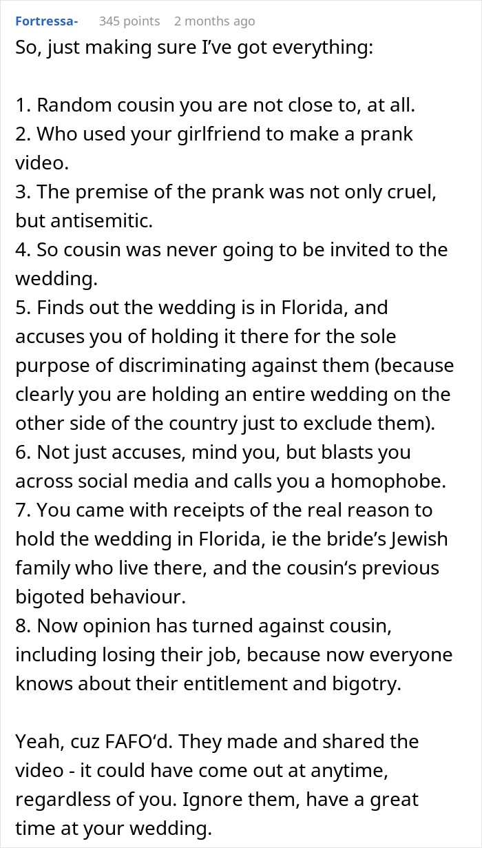 Guy Publicly Exposes Cousin To Prove He&rsquo;s Right, Asks If He Went Too Far After He Gets Fired