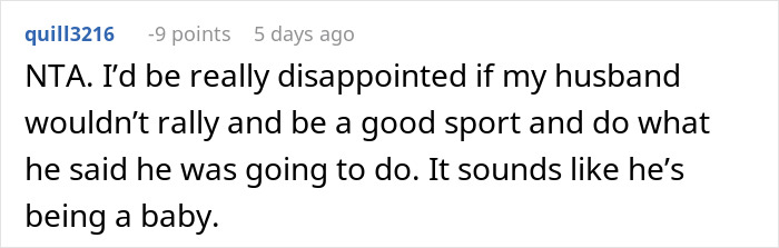 Woman Accuses Grieving Husband Of Ruining A Work Xmas Gala For Her, Gets A Reality Check
