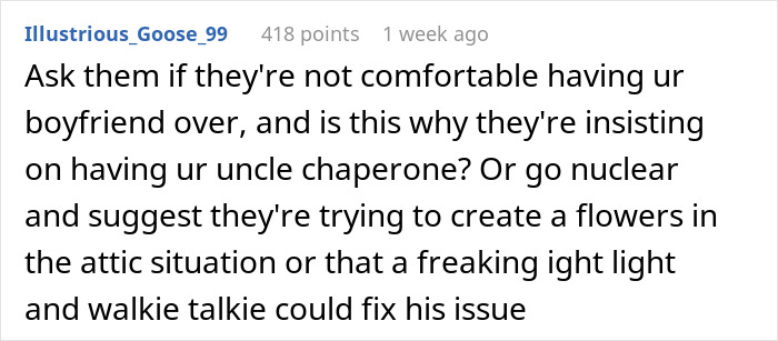 Daughter Refuses To Share Her Bedroom With Mom&rsquo;s 14 Y.O. Brother, Parents Are Furious