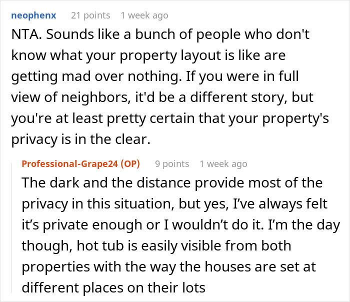 Couple Has A Hot Tub In Their Backyard And Uses It At Night Naked, Gets Told Off By Family 