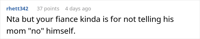 Bride-To-Be Is Forced To Tell Her Mother-In-Law Why She Can’t Come On Their Honeymoon Bride-To-Be Is Forced To Tell Her Mother-In-Law Why She Can’t Come On Their Honeymoon