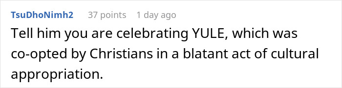 Boss Says That Christmas Time Off Is Only For Christians, Employee Replies &ldquo;I&rsquo;m Not Coming&rdquo;