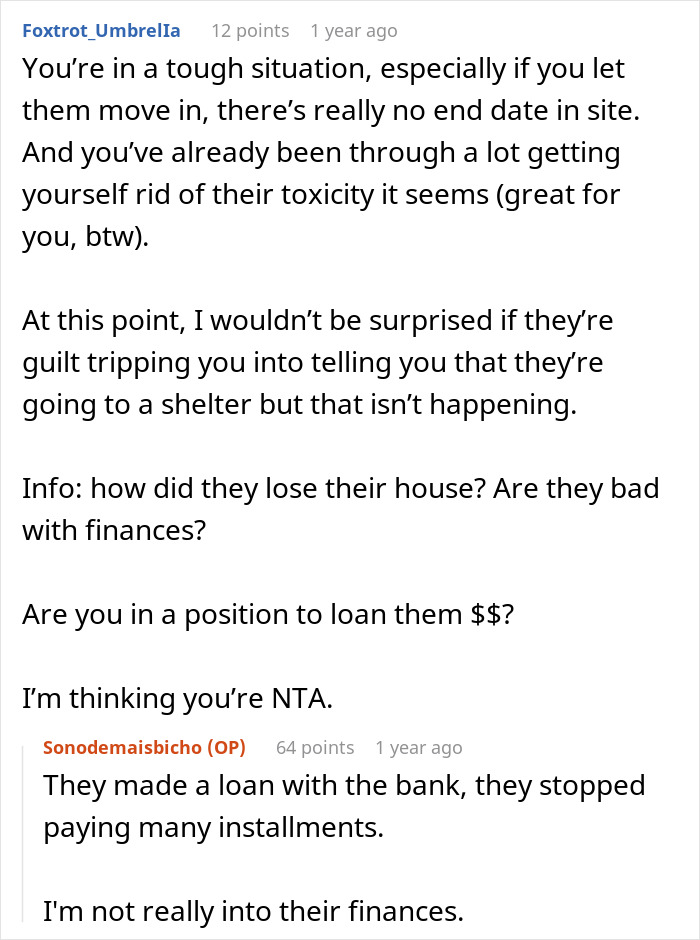 Woman Refuses To Let Homeless Parents Occupy Her Pet Room, Wonders If She's Being Cruel Woman Refuses To Let Homeless Parents Occupy Her Pet Room, Wonders If She's Being Cruel