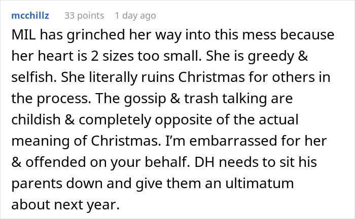 MIL Tosses Christmas Gift To The Side After Learning DIL Bought It, Regrets It A Year Later