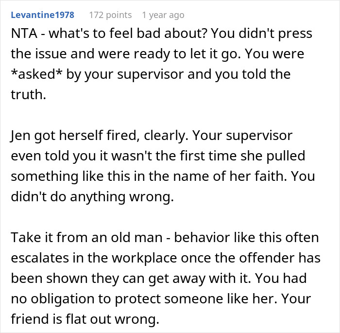 Man&rsquo;s Uncomfortable Gift Exchange With Devout Christian Ends In Worker Getting Fired