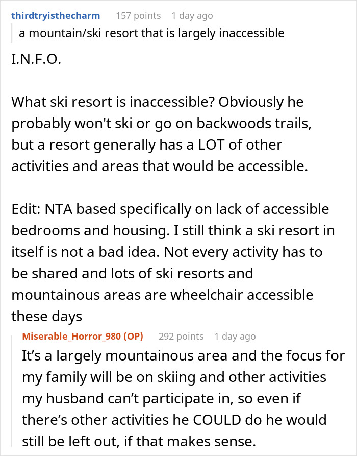 Family Drama Ensues After Grandparents Plan Christmas That Is Inaccessible To Their Son-In-Law