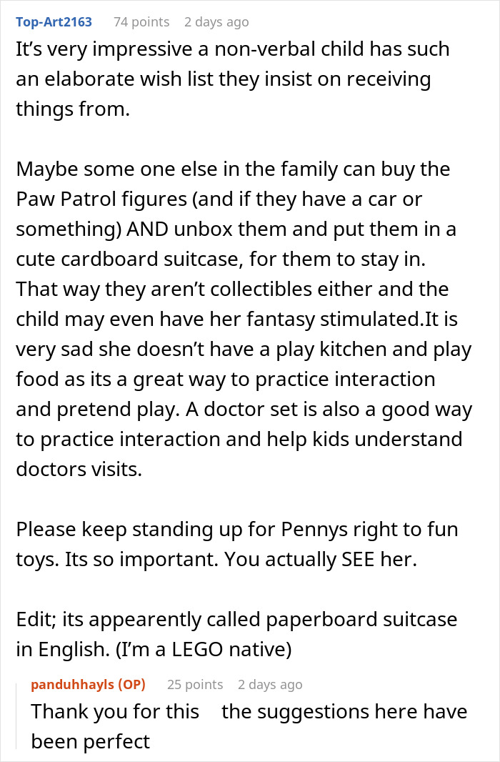 Aunt Refuses To Comply With Child&rsquo;s Extravagant Christmas List: &ldquo;It&rsquo;s Completely Insane&rdquo;