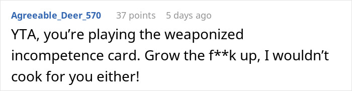 &ldquo;She's Your Girlfriend, Not Your Mommy&rdquo;: The Net Blasts Man For Demanding GF Cook For Him