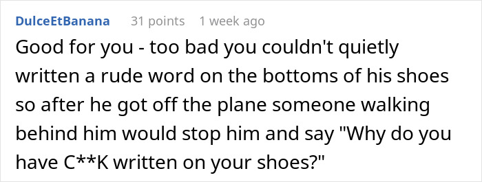 Man Thinks He Can Get Away With Stealing Woman&rsquo;s Legroom On Flight, Regrets It