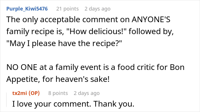 Cousin Keeps Criticizing Man&rsquo;s Wife&rsquo;s Asian Food For Not Being 'Authentic' Enough, Gets Humbled