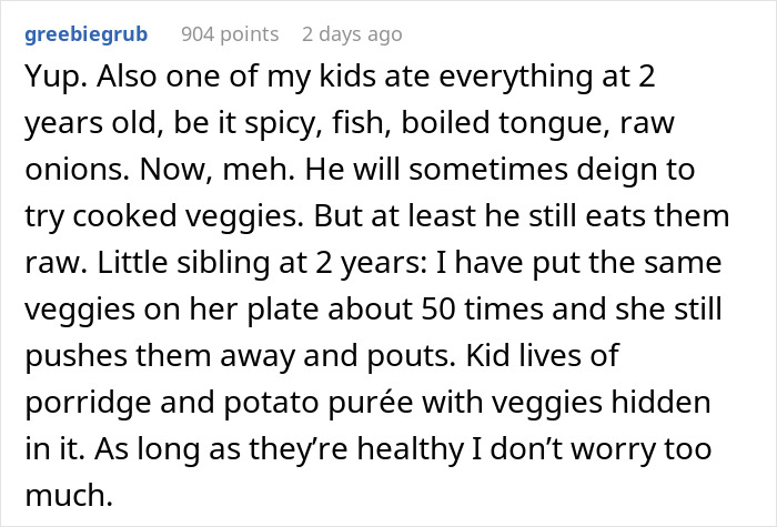Dad Shares His Secret To Get Kids To Eat Everything, Internet Has Mixed Opinions