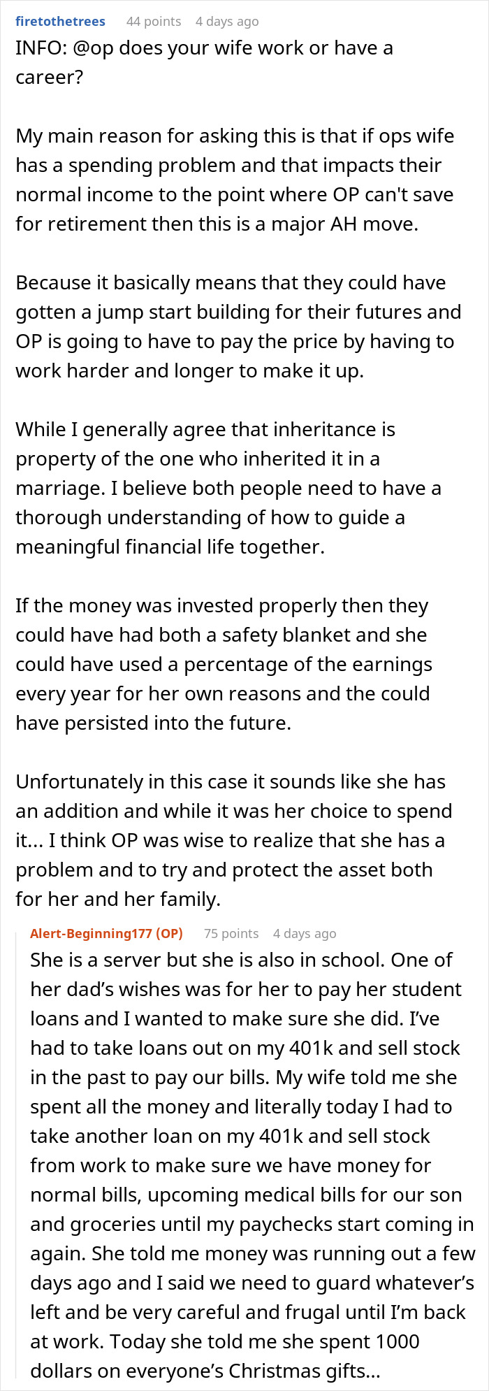 Man Asks For Access To Monitor Wife’s Inheritance, Is Denied, Get Left With Nothing In Months Man Asks For Access To Monitor Wife’s Inheritance, Is Denied, Get Left With Nothing In Months