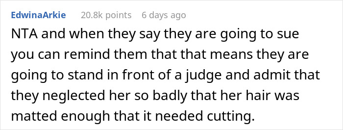 Woman Helps Daughter's Friend With Her Matted Hair, Her Dad's Fianc&eacute;e Now Says She Owes Her Money