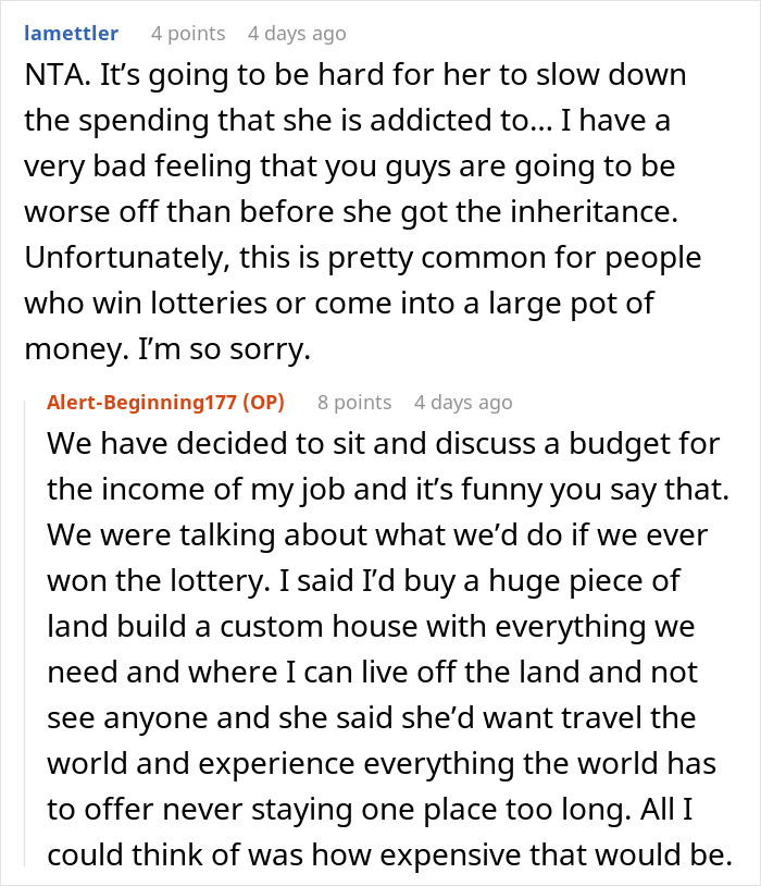 Man Asks For Access To Monitor Wife’s Inheritance, Is Denied, Get Left With Nothing In Months Man Asks For Access To Monitor Wife’s Inheritance, Is Denied, Get Left With Nothing In Months