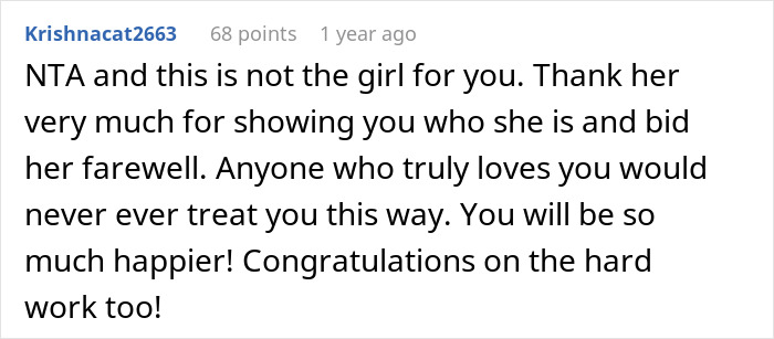 Reddit comment advising a guy about losing his girlfriend over a new tattoo. Reddit comment advising a guy about losing his girlfriend over a new tattoo.
