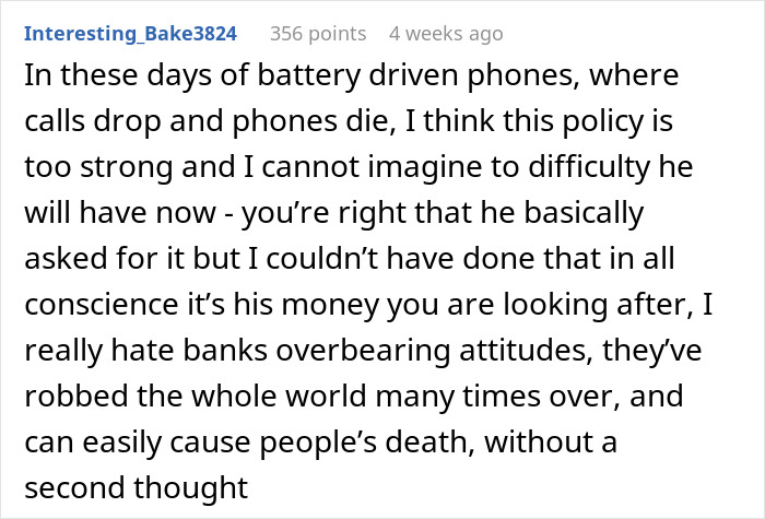 &ldquo;Enjoy Not Being Able To Use Your Money&rdquo;: Bank Employee Gets Revenge Against Entitled Customer