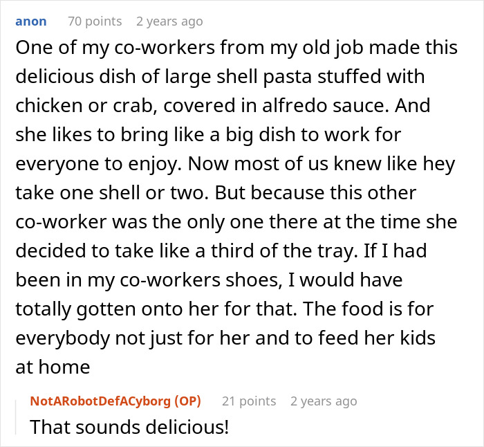 Woman, Notorious For Stealing Workers&rsquo; Snacks, Gets Brutally Shamed At Work Party