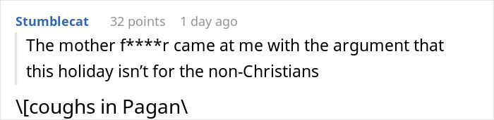 Boss Says That Christmas Time Off Is Only For Christians, Employee Replies &ldquo;I&rsquo;m Not Coming&rdquo;