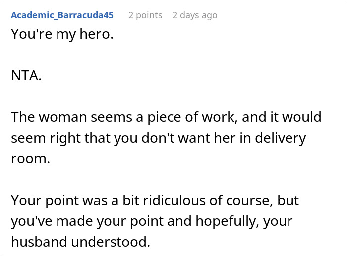 Woman Finds A Clever Way To Shut Down MIL Who Insists To Be Present At The Birth Of Her Grandkid Woman Finds A Clever Way To Shut Down MIL Who Insists To Be Present At The Birth Of Her Grandkid