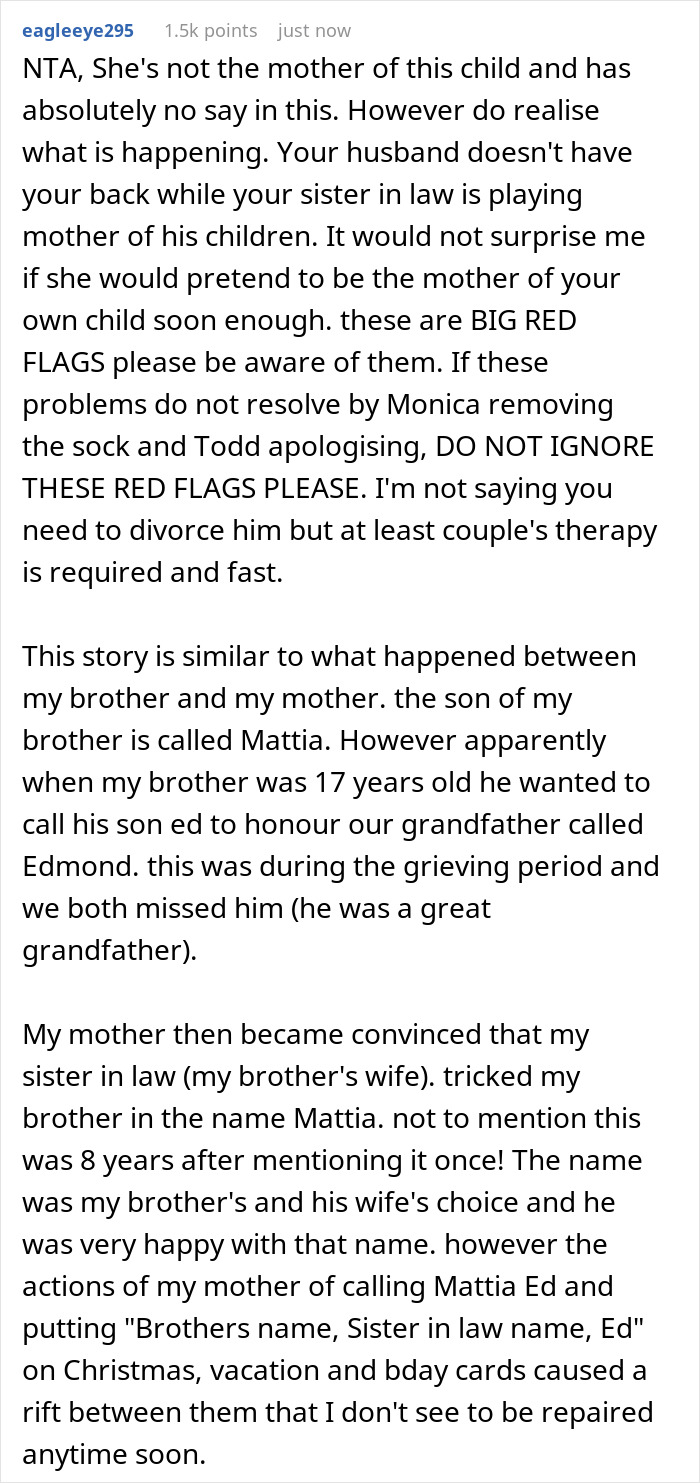 Woman Decides To Pick A Name For Her SIL's Unborn Baby, Her Christmas Party Gets Boycotted In Return 