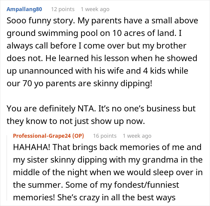 Couple Has A Hot Tub In Their Backyard And Uses It At Night Naked, Gets Told Off By Family 