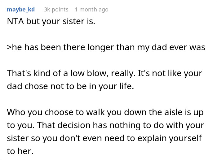 Woman Refuses To Let Mom’s Cheating Affair Partner Walk Her Down The Aisle, Causes Drama Woman Refuses To Let Mom’s Cheating Affair Partner Walk Her Down The Aisle, Causes Drama