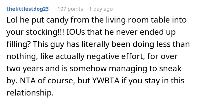 &ldquo;Kick Him To The Curb&rdquo;: The Internet Reacts After Man&rsquo;s Horrendous Christmas Gift Makes GF Cry