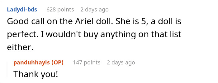 Aunt Refuses To Comply With Child&rsquo;s Extravagant Christmas List: &ldquo;It&rsquo;s Completely Insane&rdquo;