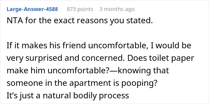 Woman Asks If It's Wrong To Leave Menstrual Pads Out Where A Male Guest Could See Them