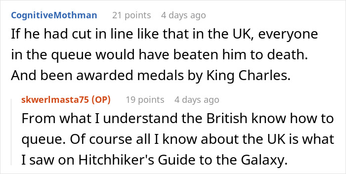Entitled Man Cuts In Line And Yells At A Kid At Food Court, Loses $147 Due To His Rudeness Entitled Man Cuts In Line And Yells At A Kid At Food Court, Loses $147 Due To His Rudeness