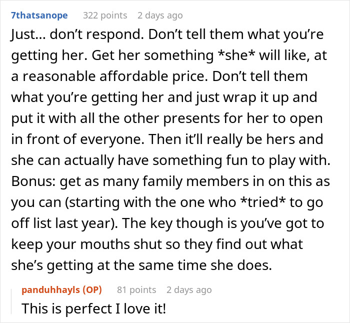 Aunt Refuses To Comply With Child&rsquo;s Extravagant Christmas List: &ldquo;It&rsquo;s Completely Insane&rdquo;