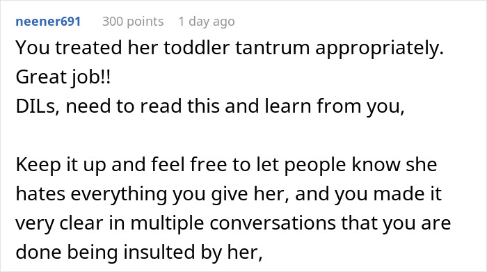 MIL Tosses Christmas Gift To The Side After Learning DIL Bought It, Regrets It A Year Later