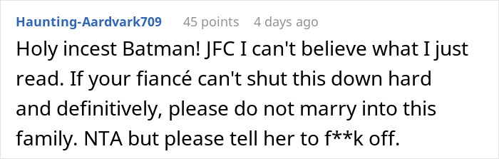 Bride-To-Be Is Forced To Tell Her Mother-In-Law Why She Can’t Come On Their Honeymoon Bride-To-Be Is Forced To Tell Her Mother-In-Law Why She Can’t Come On Their Honeymoon