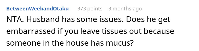 Woman Asks If It's Wrong To Leave Menstrual Pads Out Where A Male Guest Could See Them